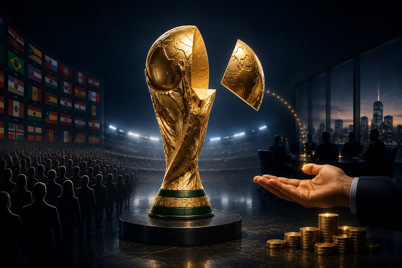 Selling a slice of the World Cup — and locking it in for good.