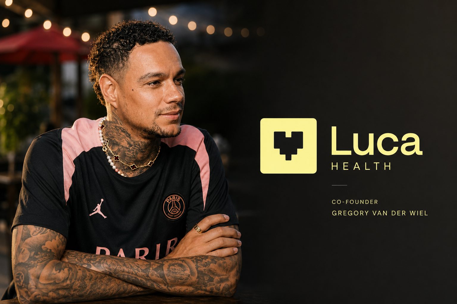 Gregory van der Wiel, co-founder of Luca Health